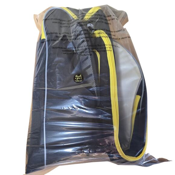 Adidas Baseball Softball Gear Bag - Unisex Black/Yellow/White Excellent Cond. - Picture 9 of 9